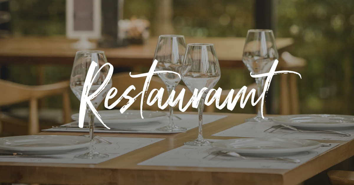 Restaurant Menu - distinto. be different.