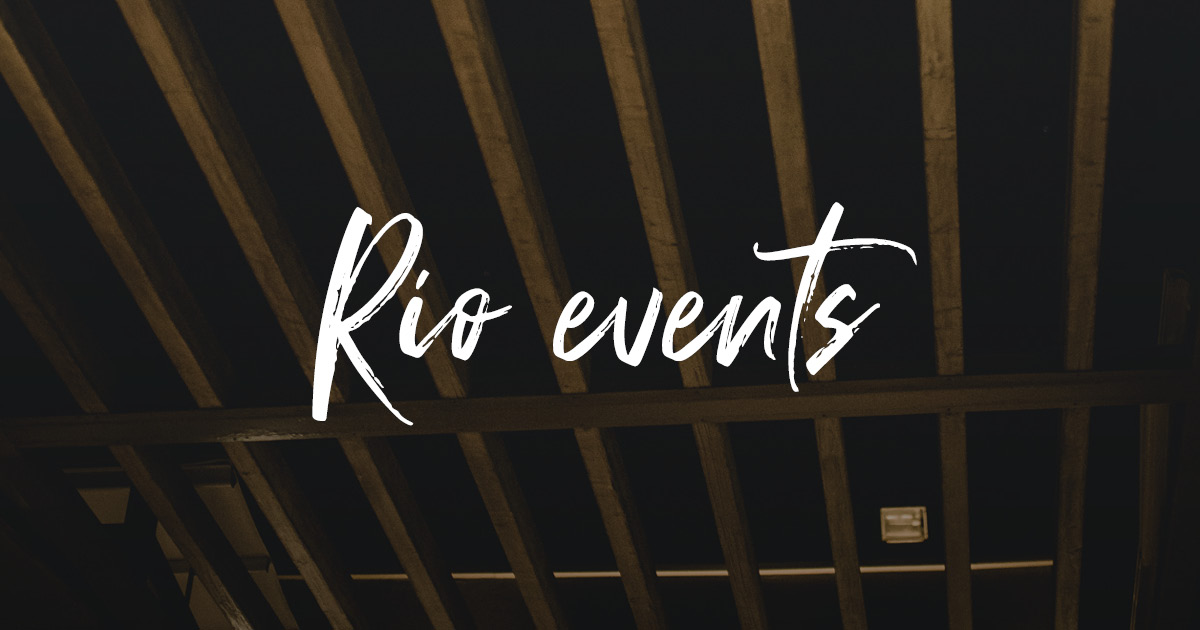 Events @Rio - distinto. be different.